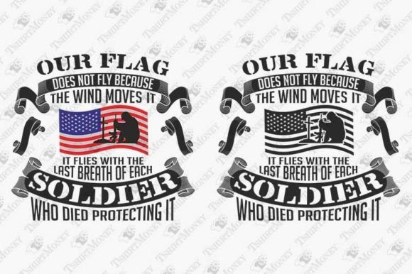 USA Flag Patriotic Army Veterans Graphic T-shirt Designs By TeeDesignery