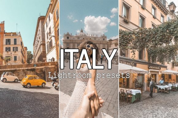9 Italy Lightroom Presets Graphic Actions & Presets By Presets by Yevhen