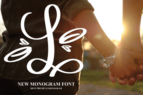 Love Monogram Decorative Font By Monogram, S.KOM