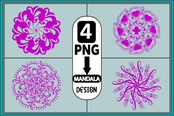 Mandala Gráfico Manualidades Por 4uCraft