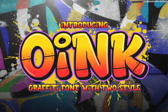 Oink Display Font By allouse.studio