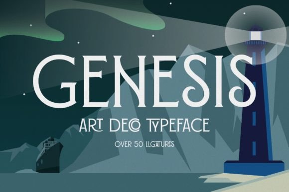 Genesis Serif Font By HipFonts