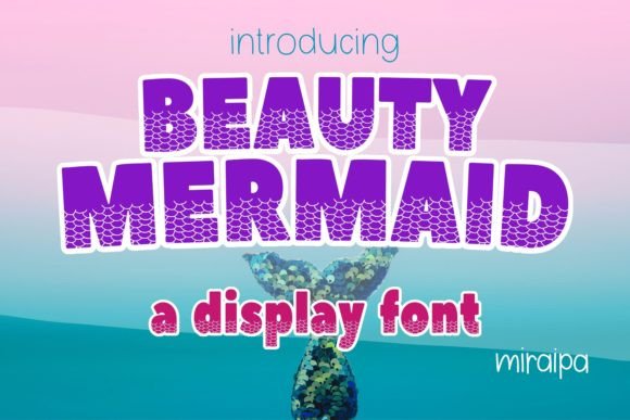 Beauty Mermaid Decorative Font By miraipa