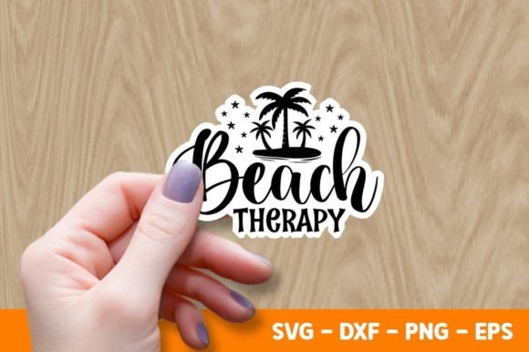 Beach Therapy SVG Graphic Crafts By Buysvgbundles