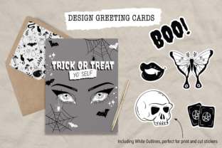 Witch Please Witchcraft Spooky Graphic Illustrations By simiswimstudio 2