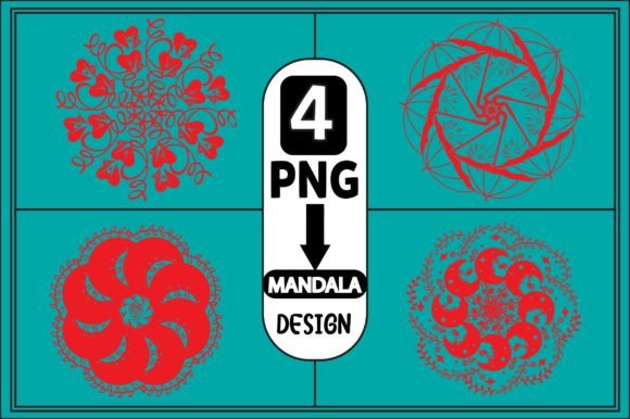 Mandala V16 Graphic Crafts By 4uCraft