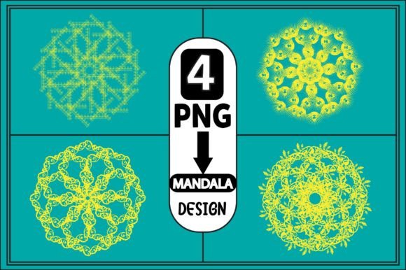 Mandala V32 Graphic Crafts By 4uCraft
