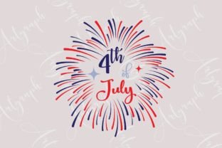 4th of July Fireworks SVG Graphic Print Templates By artgraph 3