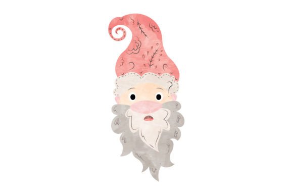 Hygge Scandinavian Nordic Style Gnome Confused Watercolor Designs & Drawings Fichier de Découpe pour les Loisirs créatifs Par Creative Fabrica Crafts