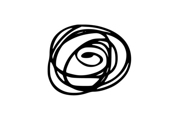 Swirl Loading Doddle Graphic Icon Symbol Illustration Éléments Web Par GraphicsBam Fonts