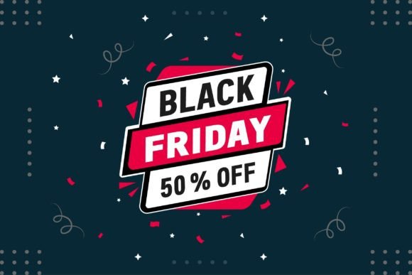 Black Friday Discount Graphic Print Templates By ziatista25