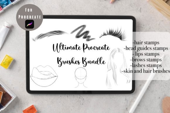 Ultimate Procreate Bundle Graphic Brushes By Ssolovyeva Designs
