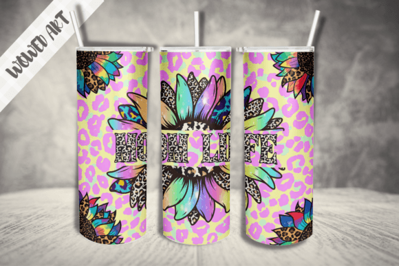 Sunflower Skin 20 Oz Skinny Tumbler Wrap Graphic Crafts By Wowed Art