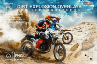Dirt Explosion Photo Overlays Sports Graphic Layer Styles By 2SUNS 1