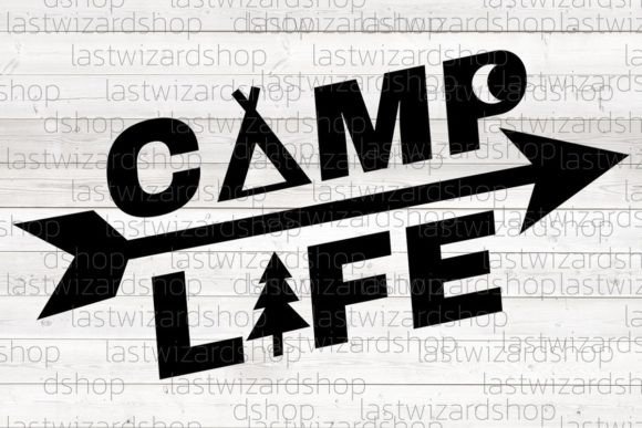 Camp Life Svg, Camping Crew Svg Graphic Illustrations By Lastwizard Shop