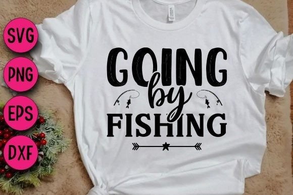 Fishing T-Shirt Design. Afbeelding T-shirt Designs Door Al Bari