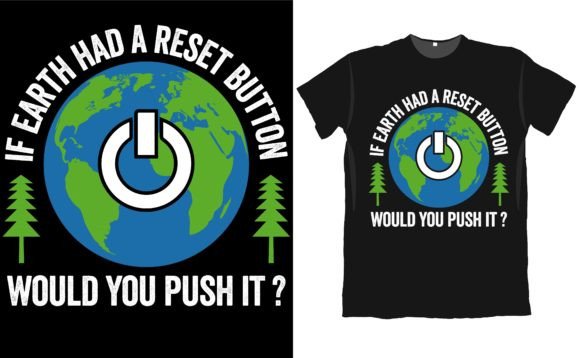 Recycle Restore Reduce Planet Tee Design Gráfico Designs de Camisetas Por Creative Pixels