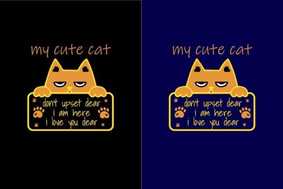 Cute Cat T-shirt Graphic T-shirt Designs By AR Creative