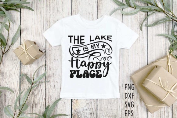 The Lake is My Happy Place SVG Graphic Crafts By Crafthill260