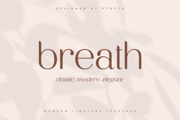 Breath Serif Font By Pentagonistudio