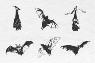 Halloween Bat Vintage Vector Illustration Illustrations Imprimables Par Raw Materials Design 1