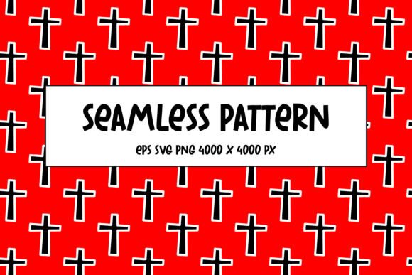 Pattern with Crosses Graphic Patterns By Art's and Patterns