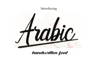Arabic Script & Handwritten Font By AA studio 1