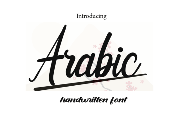 Arabic Script & Handwritten Font By AA studio