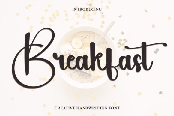 Breakfast Script & Handwritten Font By Inermedia STUDIO