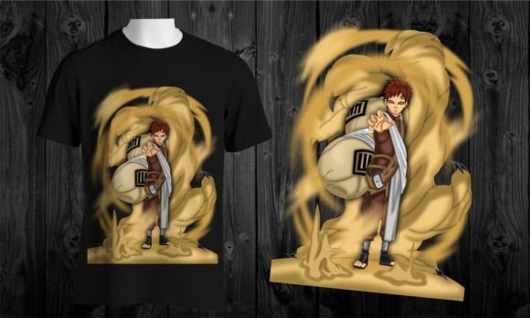 Gara the Sand T-shirt Printed Grapic Graphic Print Templates By bkjdesign4