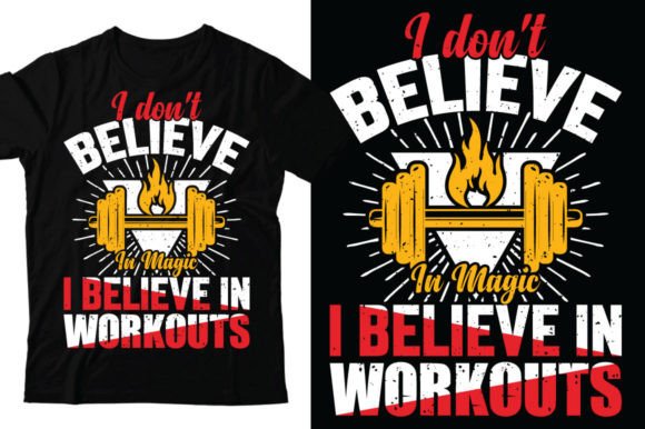 Gym Fitness Typography T Shirt Design Graphic T-shirt Designs By almamun2248