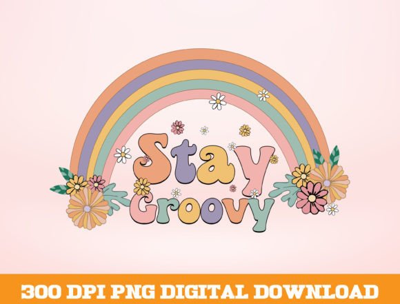 Stay Groovy Graphic Crafts By MonneyDesign