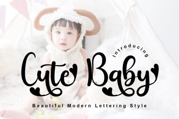 Cute Baby Script & Handwritten Font By patahilah studio
