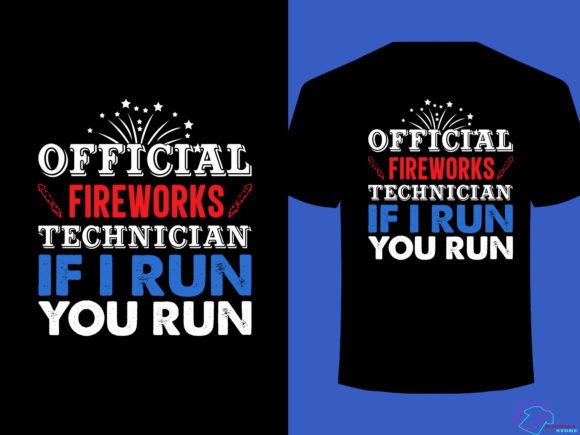 Official Fireworks Graphic T-shirt Designs By Rashida Store