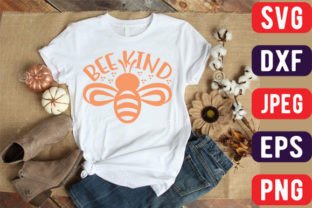 Bee Kind Graphic T-shirt Designs By Graphics_River 3