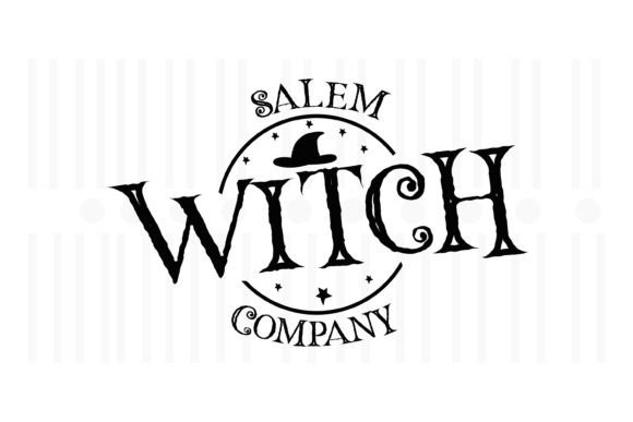 Salem Witch Company,Halloween Quotes Illustration Artisanat Par Svg Box
