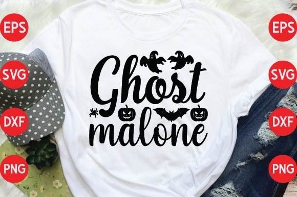 Ghost Malone Gráfico Diseños de Camisetas Por Design For SVG