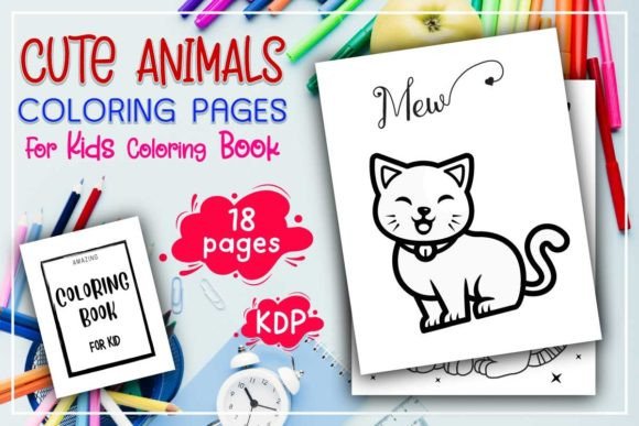 Coloring Book for Kids Graphic KDP Interiors By GraphicMind