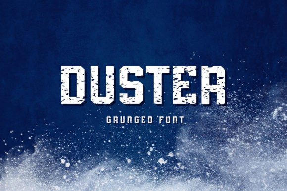 Duster Display Font By Mightyfire
