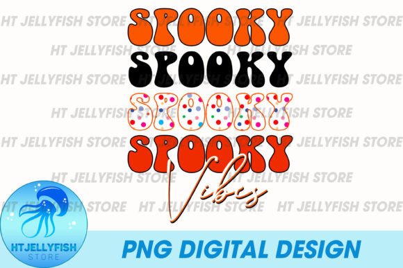 Halloween Sublimation Graphic Print Templates By htjellyfishstore