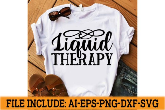 Liquid Therapy Grafica Design di T-shirt Di design ArT