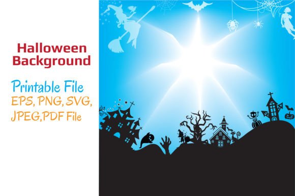 Halloween Background Graphic Backgrounds By RightDesign