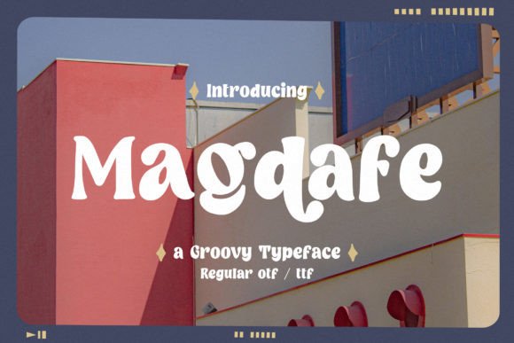 Magdafe Display Font By TypeFactory