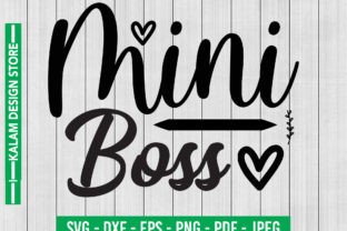Mini Boss Svg Design Graphic Crafts By mdkalambd939
