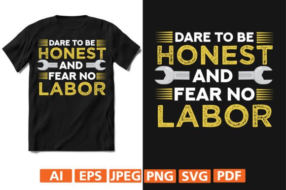 Labor Day T-Shirt Design Vector Graphic T-shirt Designs By abu fahim
