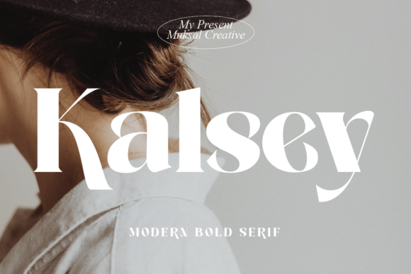 Kalsey Serif Font By Muksal Creative