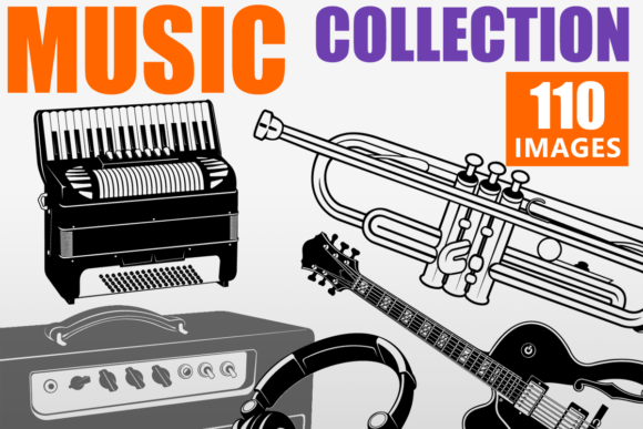 Music Vector Collection Graphic Illustrations By ivan19