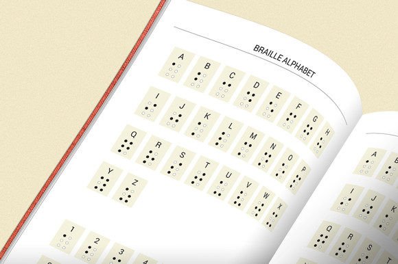 Braille Alphabet Page Printable Graphic KDP Interiors By Graphic_hero