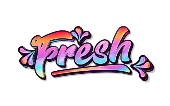 Fresh Typography T-shirt Design Graphic T-shirt Designs By mohammad537hridoy