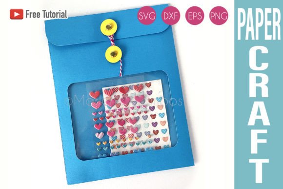 String Envelope | Rectangle | SVG Gráfico Manualidades Por paperart.bymc